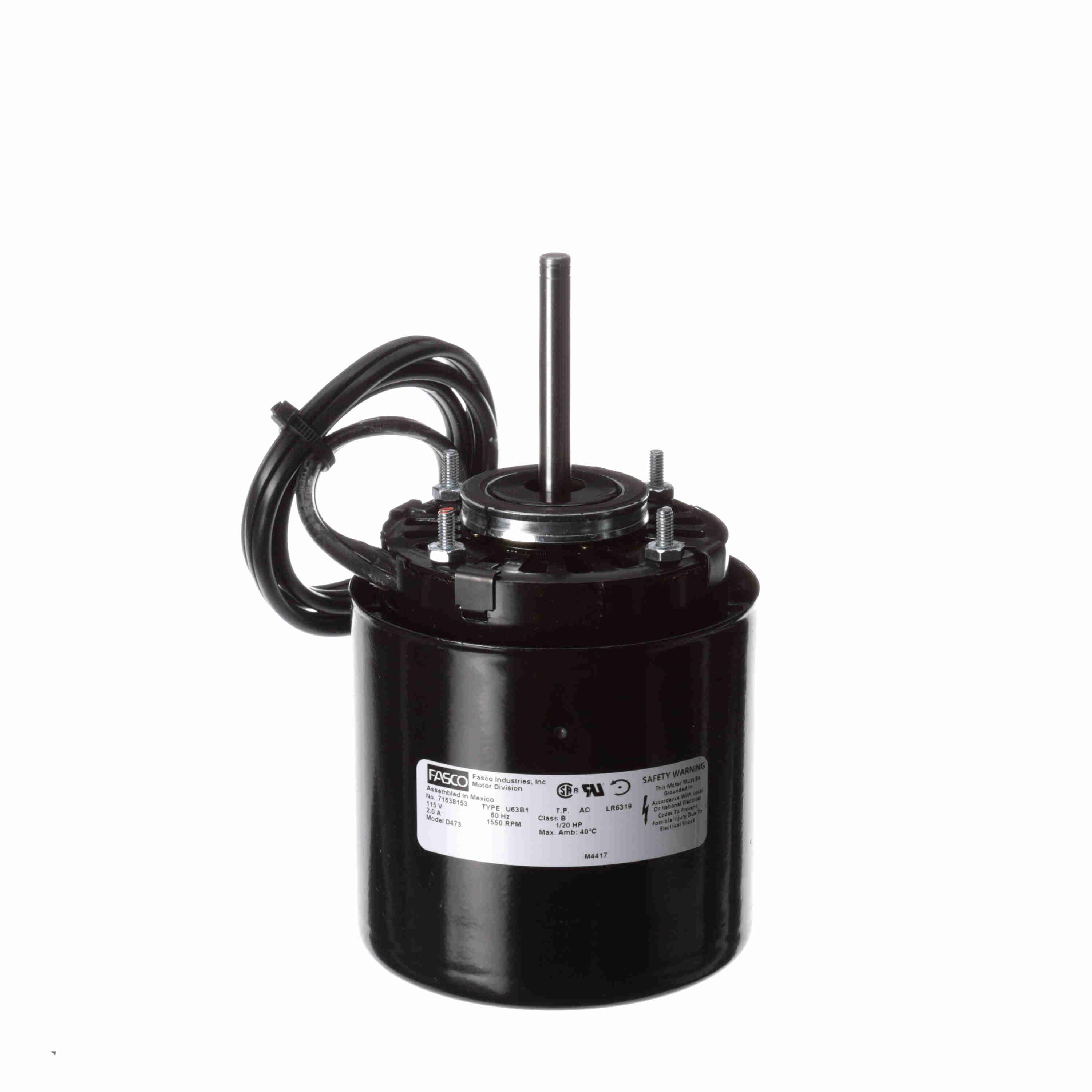  - Refrigeration Fan Motors